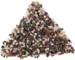 Aquarium Grind - Aquarium Bodemsteen - Aquarium Decoratie - Natuurlijke Stroomstenen - 3-6 mm - Multicolor