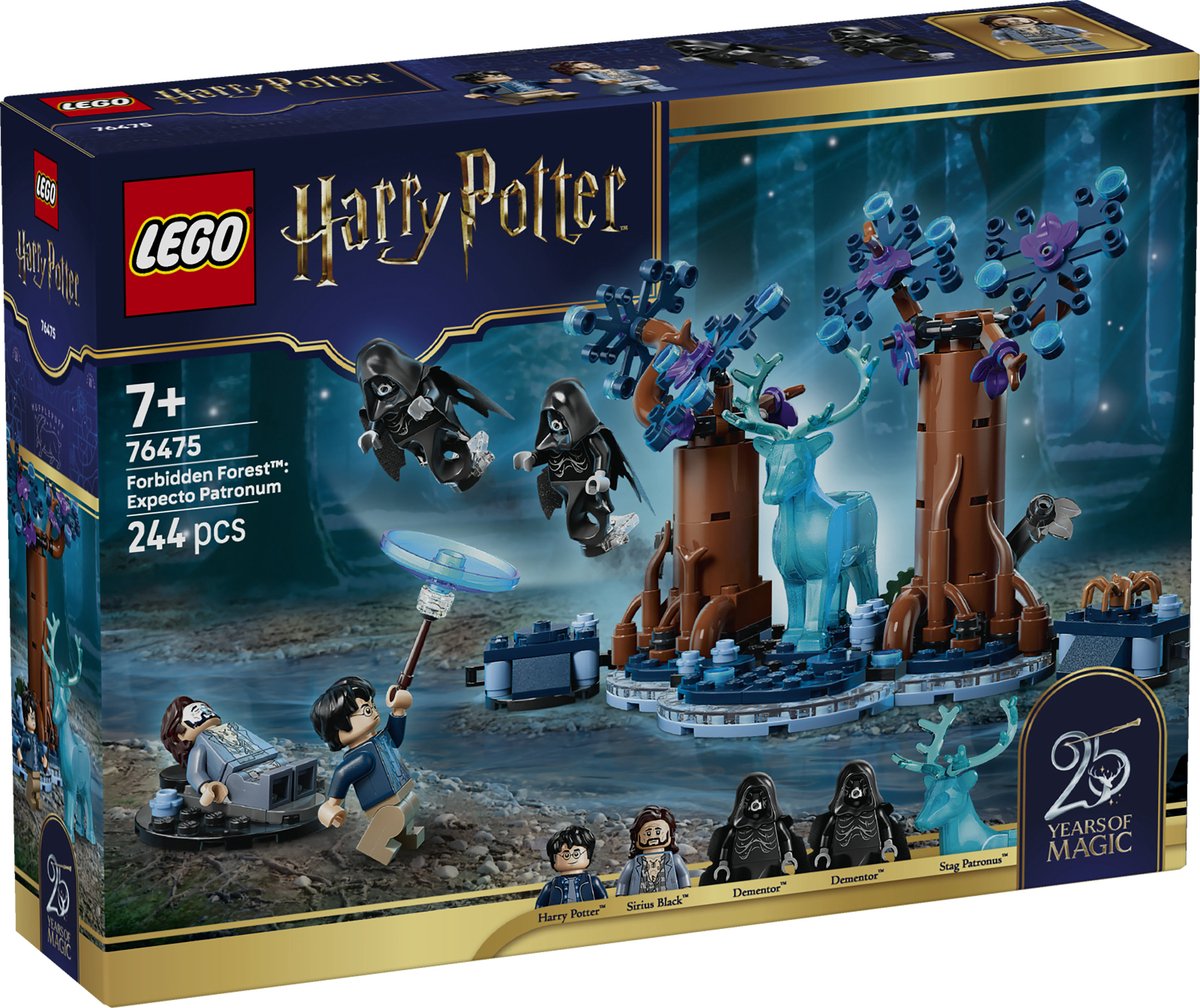 LEGO Harry Potter Verboden Bos: Expecto Patronum Bouwbaar Dieren Speelgoed voor Kinderen 76475 – foto 6