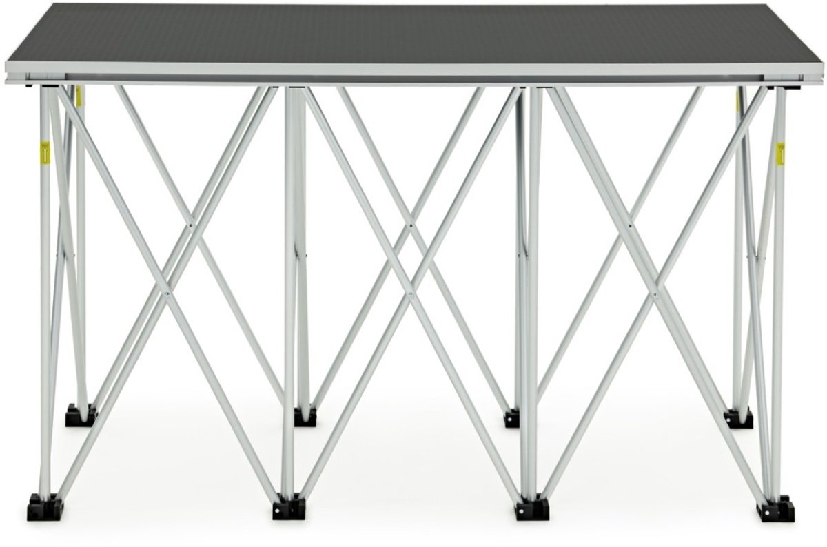 60cm draagbaar podium stap door Gear4music