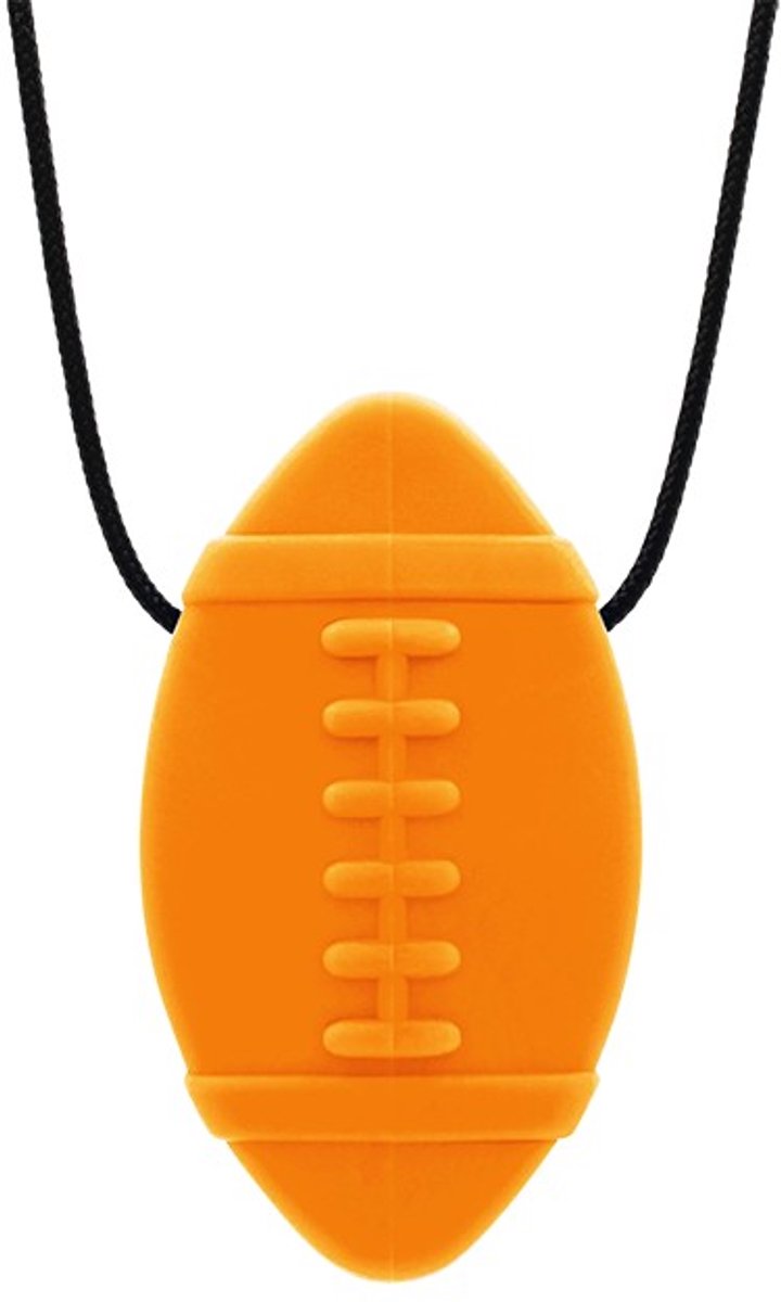 ARK Therapeutic kauwketting voetbal oranje XXT - sensorisch speelgoed.