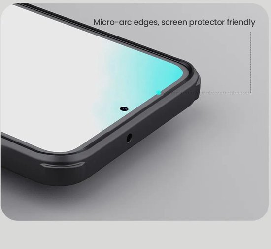 Coque Nillkin Super Frosted Shield pour Samsung Galaxy A26 | Couverture verso | Noir