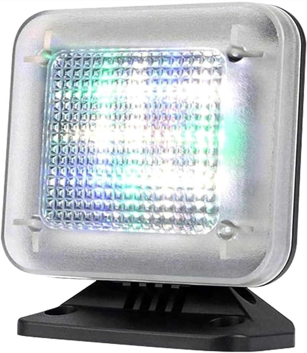 Anti-diefstal TV simulator - Beveiligingslamp Timer - Huisbeveiliging - Realistische lichtsimulatie - 12x9.5x4.5 cm - Zwart