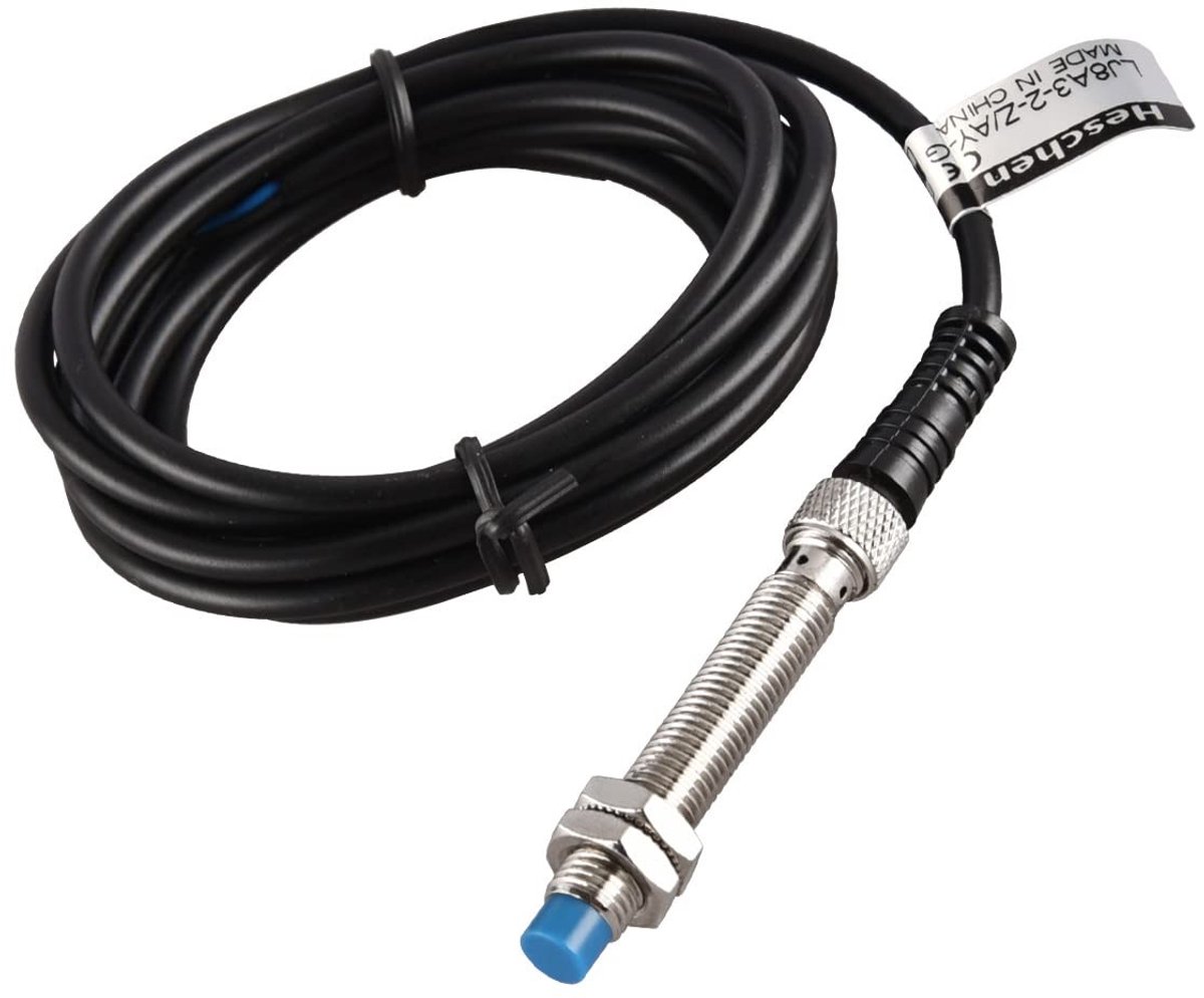 aladdien - Inductieve nabijheidssensor - M8 - normaal gesloten - 2mm - 5VDC - Sensor met LED indicatie