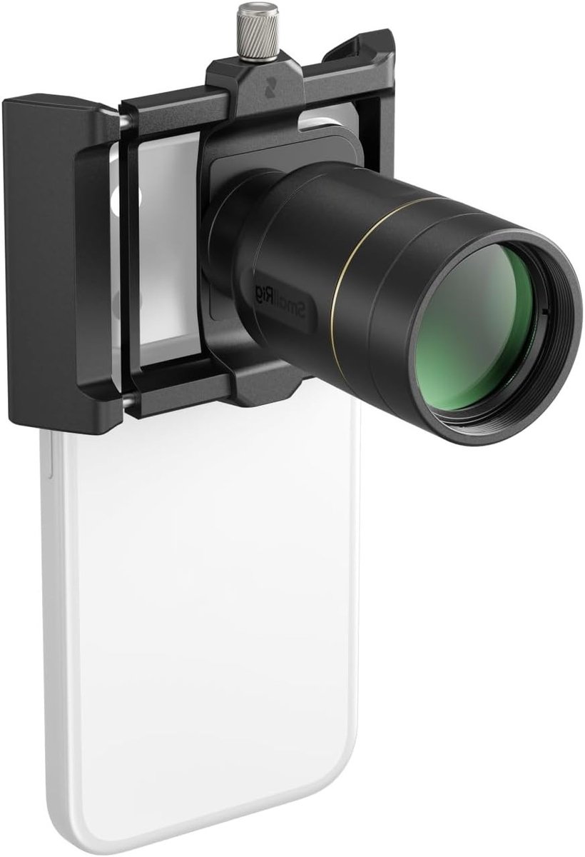 Telelens en Macro Kit voor iPhone 17/16/15 Pro Max - 2x Vergroting, Optische Zoom en Compatibiliteit met Smartphone Camera's