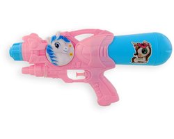 Jonotoys waterpistool eenhoorn roze unicorn speelgoed 33 cm.