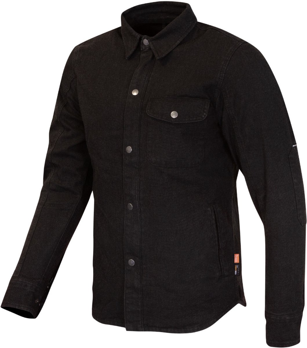 Merlin Porta D30 Canvas Zwart Single Layer Motorshirt - Shirts