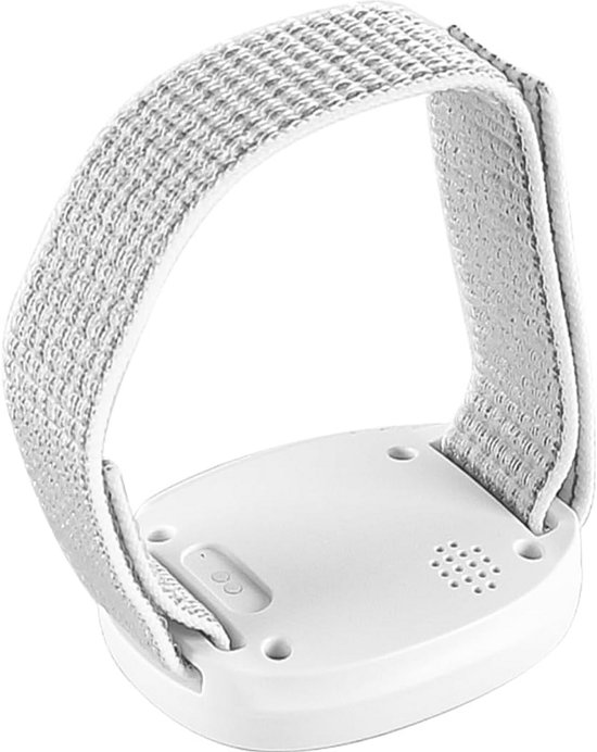 Bedplaswekker Horloge - Zindelijkheidstraining Alarm - Ondersteuning Zindelijkheid - Draadloos en Oplaadbaar - 85 x 45 cm - Wit — afbeelding 5