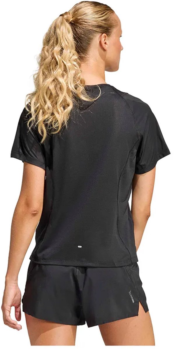 Adidas Adi365breeze Running T-shirt Met Korte Mouwen Vrouw Zwart