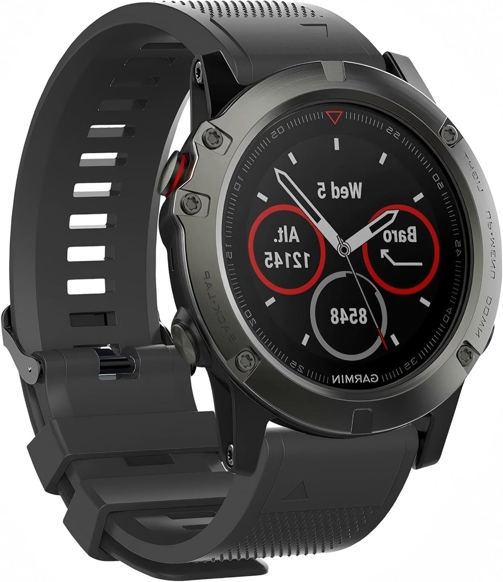 26mm Horlogeband voor Garmin Enduro, Epix Pro, D2 Bravo, Coros Vertix - Snelle Bevestiging, Duurzaam en Comfortabel
