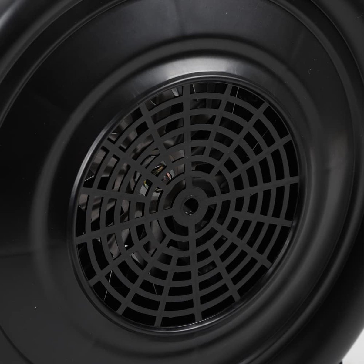 Radiale ventilator - Turbineventilator afvoer - Reclame modellen - Geluidsarme werking - 600 m3/h - Zwart