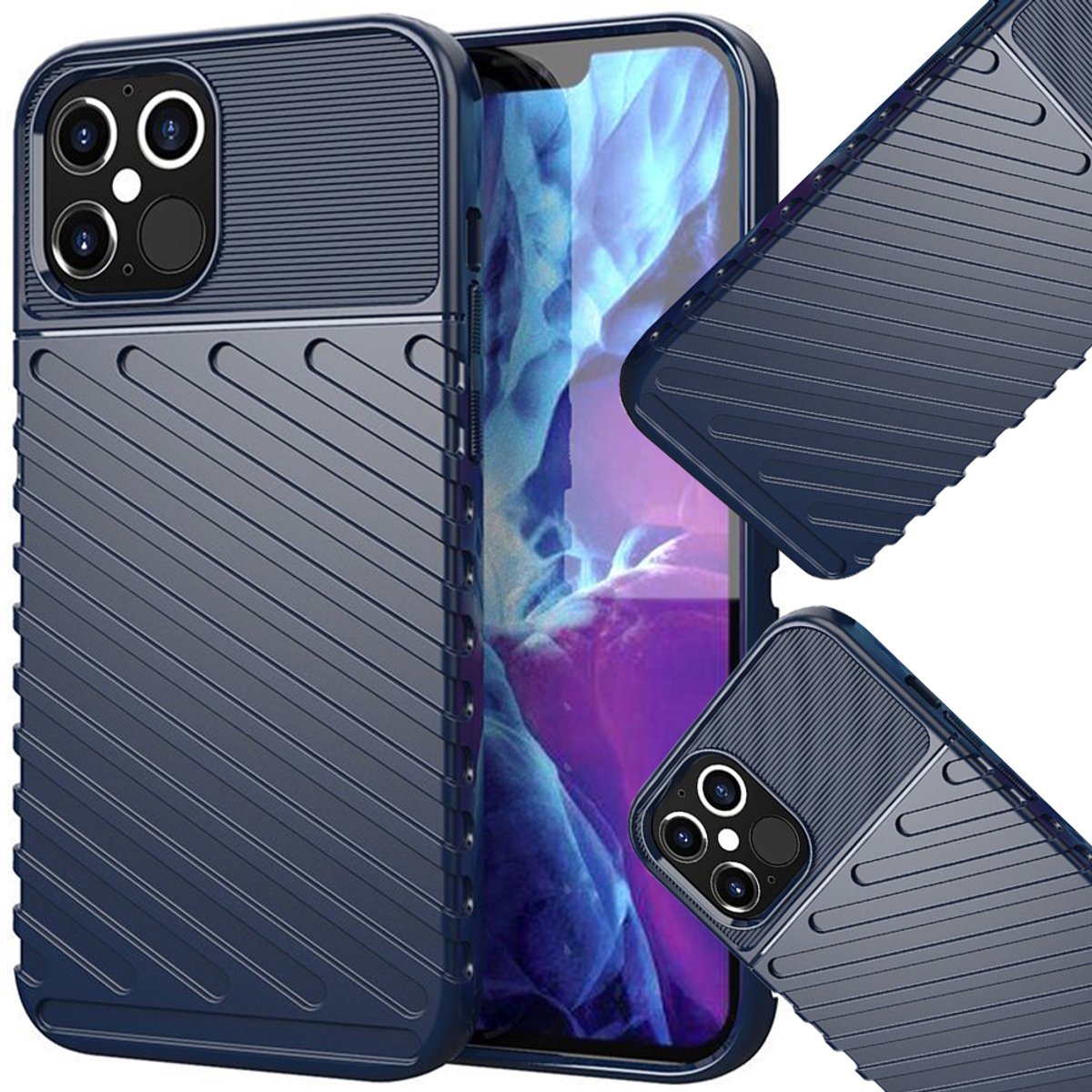 Thunder Case Flexibele Armor Case Voor Xiaomi Redmi Note 10 5G Cover