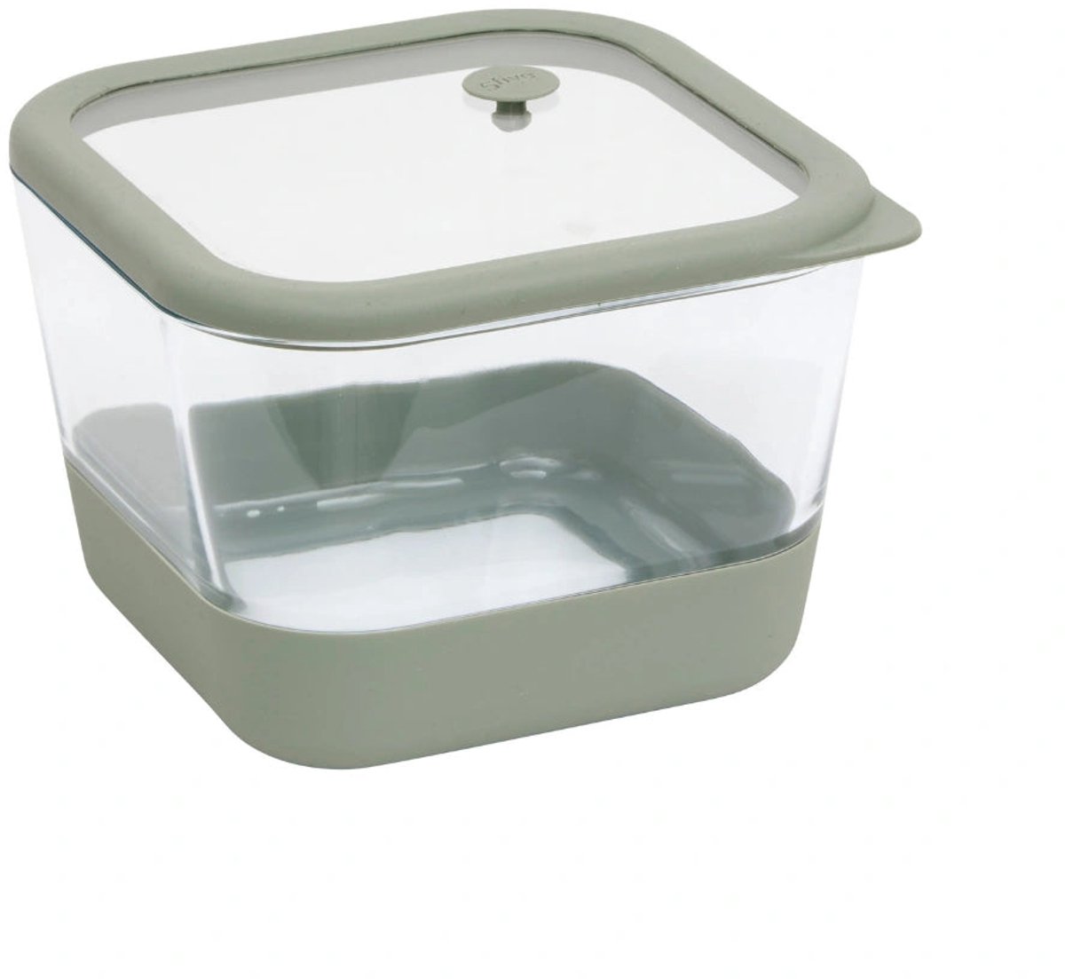 Borosilicaat glazen vershoudbakje 2 liter Five® - Transparant - Luchtdicht | Met deksel | BPA-vrij | Vaatwasserbestendig | Magnetronbestendig