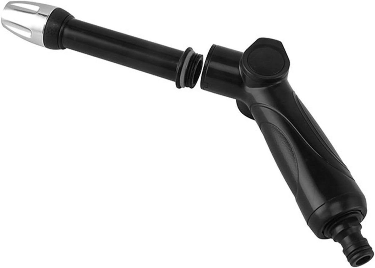 Draagbare Spuit - Hogedruk Reiniger - Auto Wassen - Twee-in-één Functionaliteit - 19 x 16 cm - Grijs