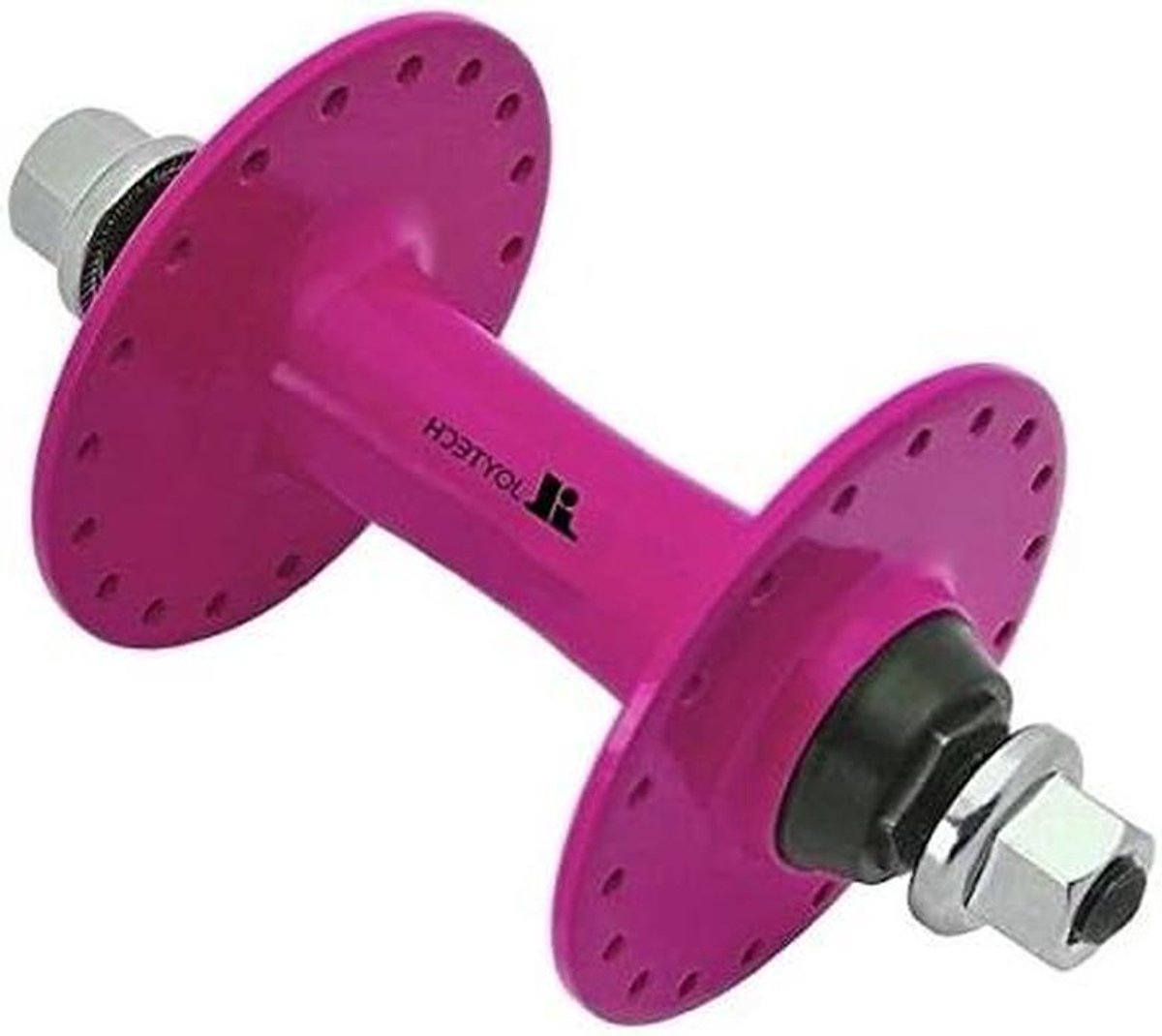 Fiets Hub - Voorwiel Naaf - Fiets Reparatie - 36 Gaats - 100mm - Magenta