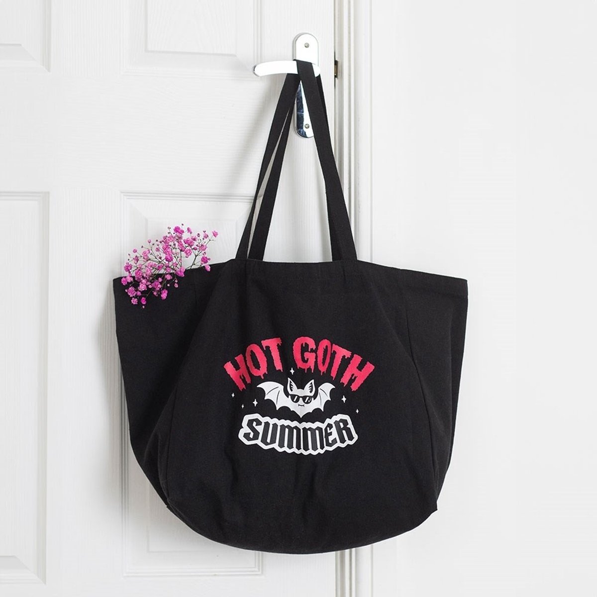 Something Different - Hot Goth Summer Beach Tote bag - Multicolours