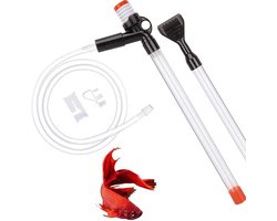 Aquarium Waterverversing Systeem, Handige Sifon voor Zand en Grind, Efficiënte Waterverversing en Reinigen van Aquariumsubstraten