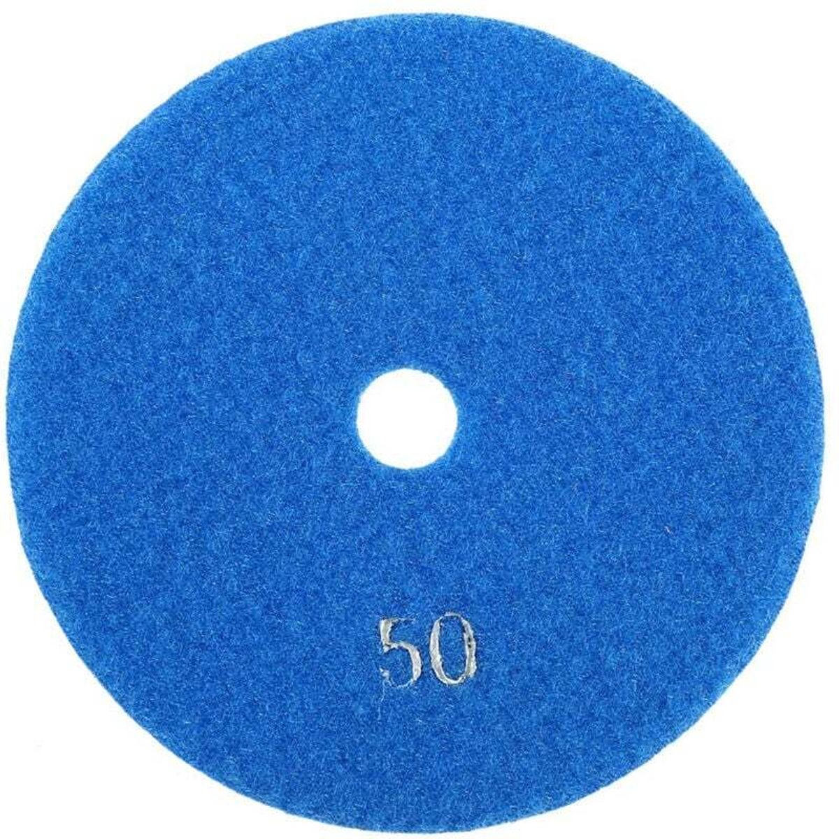 5-inch (125 mm) slijpschijf, natte diamantpolijstschijf, slijpwiel, schuurpapier, geschikt voor graniet, beton, marmer (50).