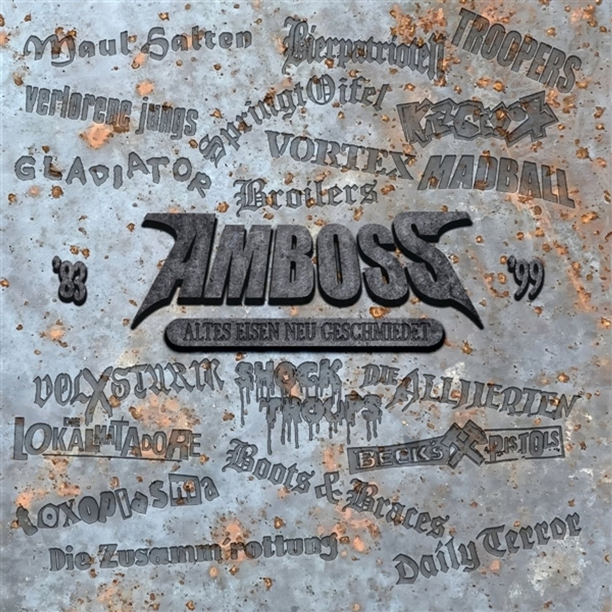 Amboss - Altes Eisen Neu Geschiedet (White) (LP)
