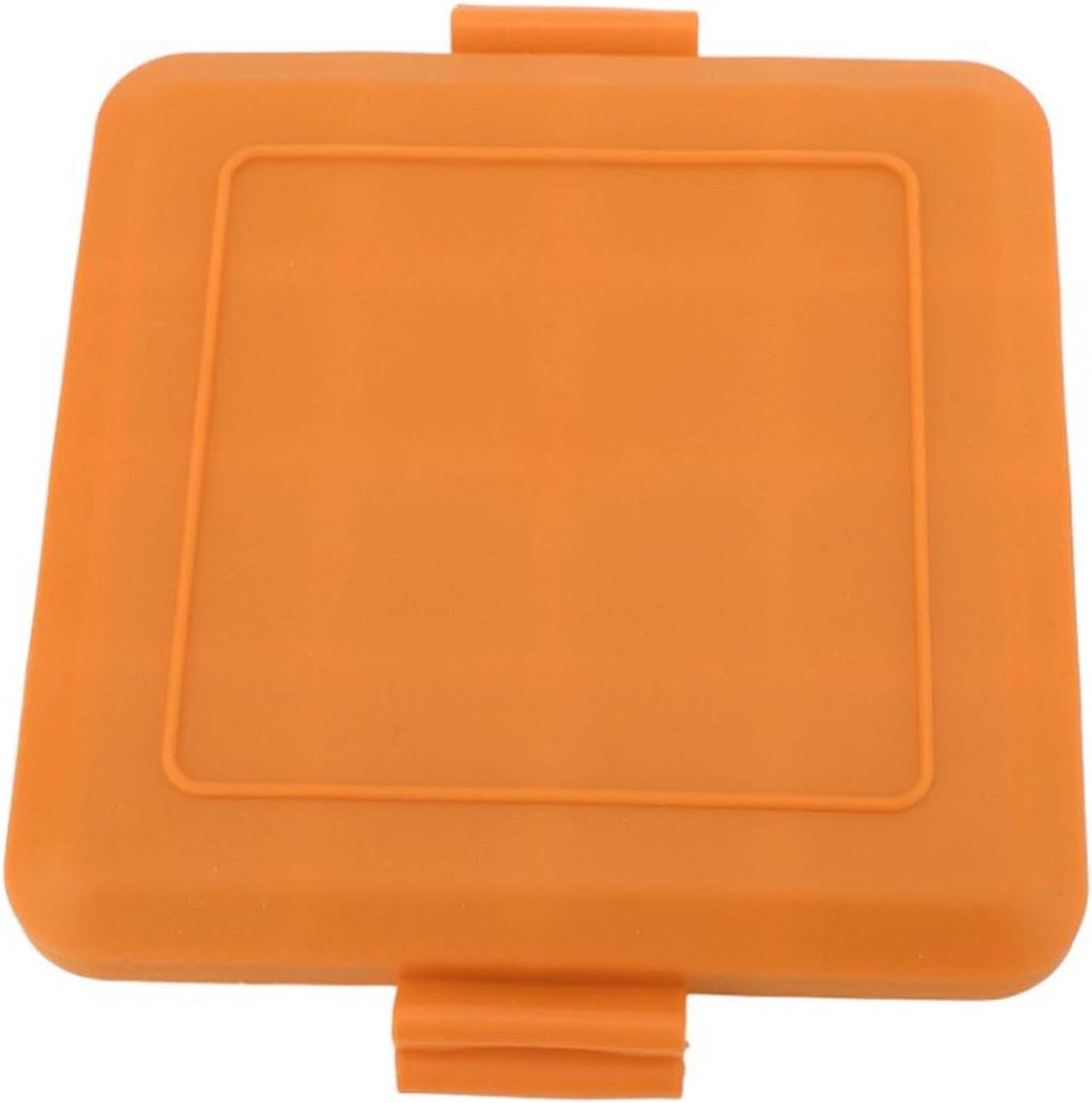 Magnetron Tosti Maker - Broodrooster Snack - Snelle Lunch - Heatwave Technologie - 18x15x4 cm - Oranje