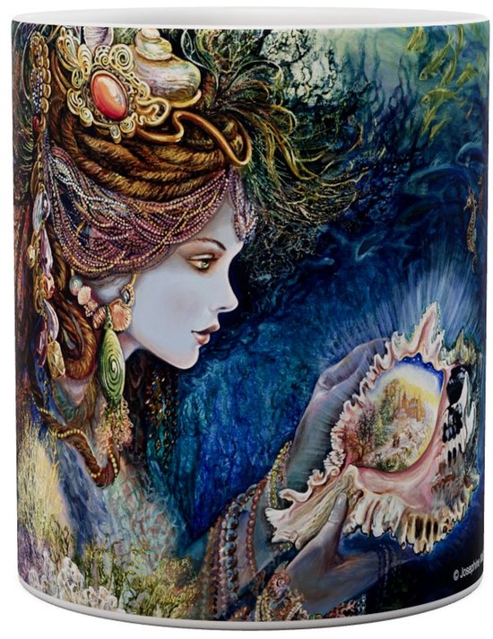 Josephine Wall Fantasy Art - Daughter Of The Deep - Mok 440ml 440