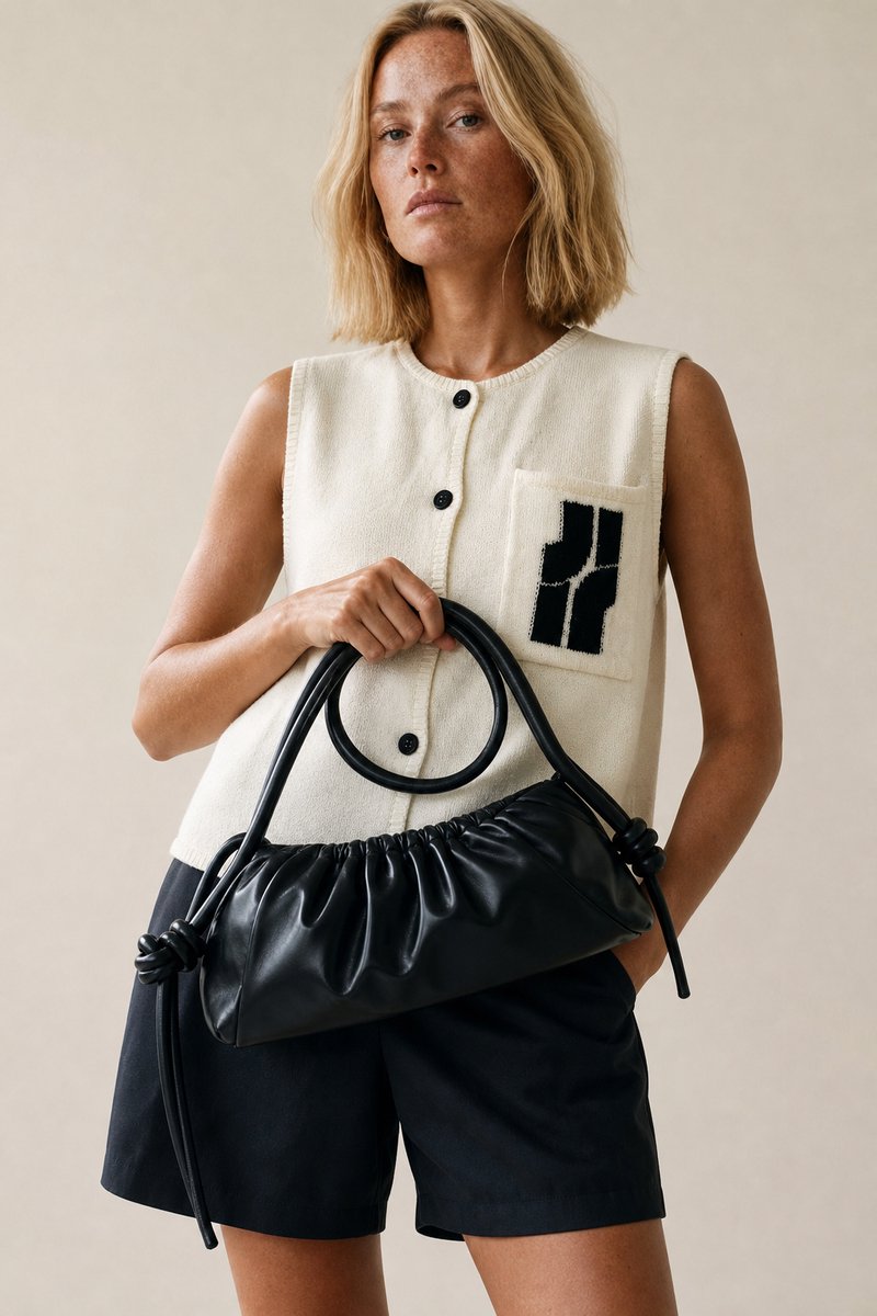 Ölend Dumpling bag black