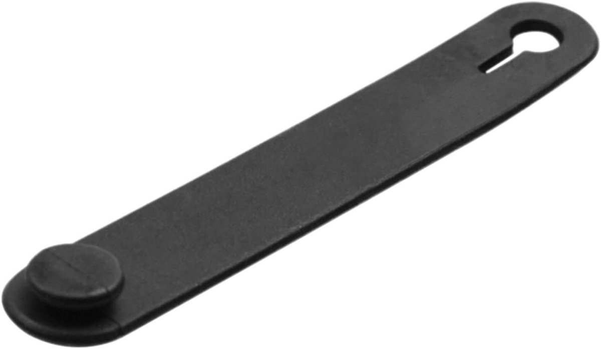 Bevestigingsriem - Kabelbinder - Ruimte Organiseren - Stevig Rubber - 15x95cm - Zwart