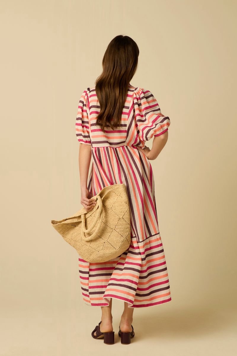 Sissy-Boy - Beige raffia shopper
