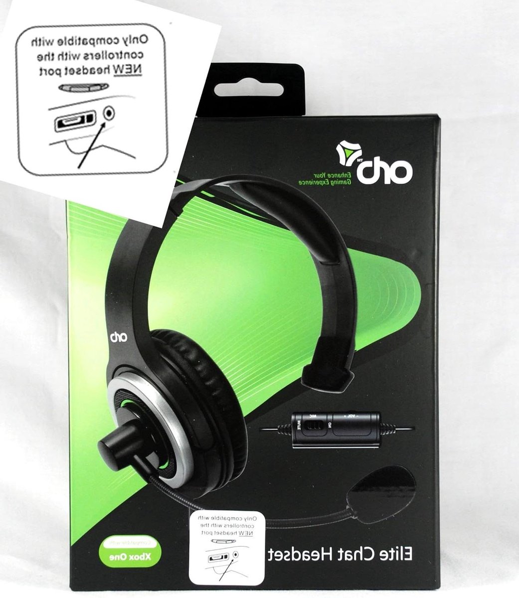 Gaming Headset - Chat Koptelefoon - Online Communicatie - Flexibele Microfoon - 3.5mm Jack - Zwart