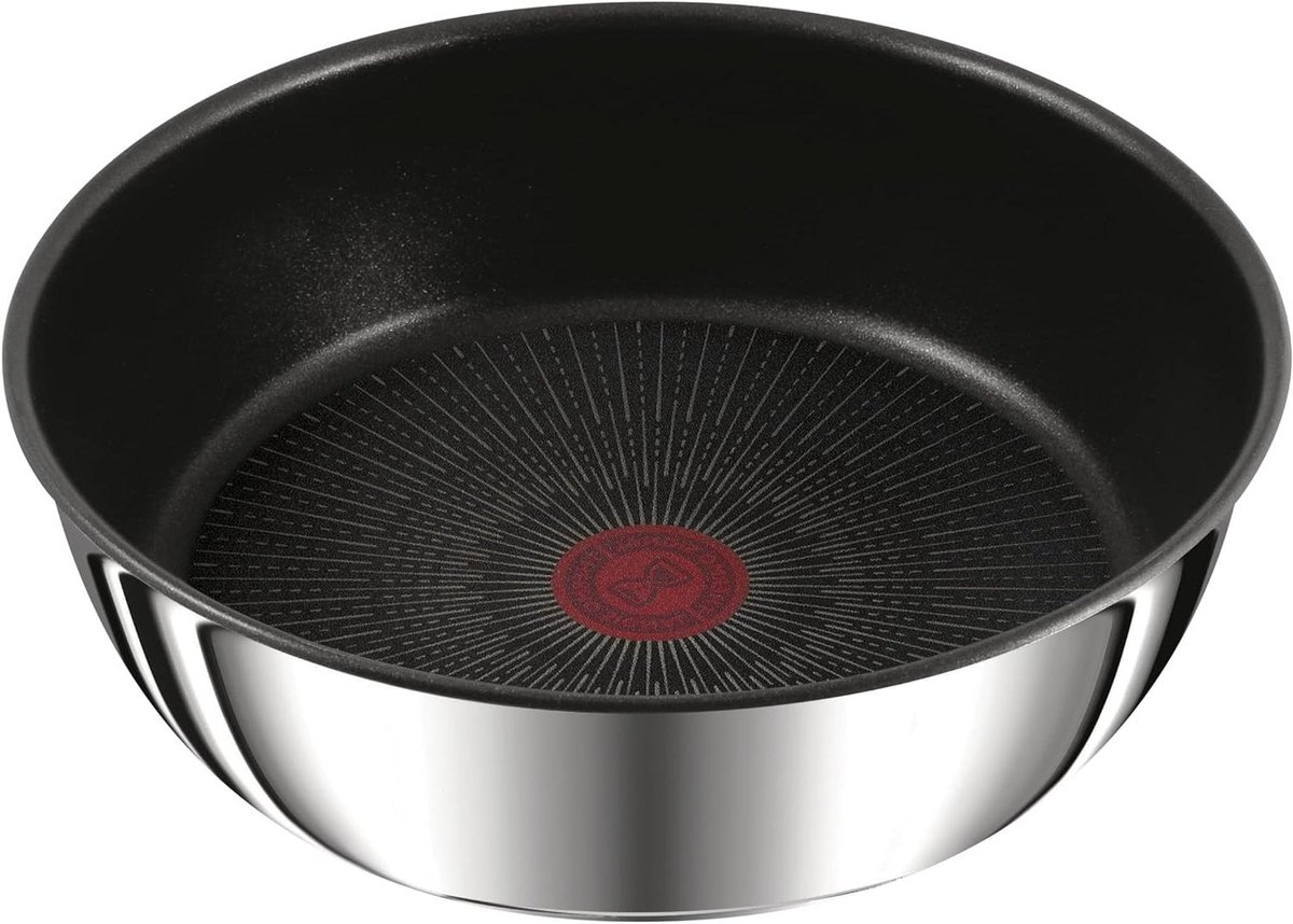 Koekenpan - Sautéuse pan - Veelzijdig koken - Afneembaar handvat - 24 cm - Roestvrij staal