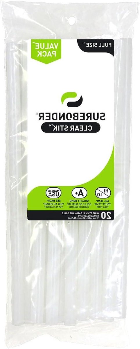 Lijmsticks Set - Ambachtelijke Lijm - Hobby Projecten - Universeel Gebruik - 20 Stuks - Multicolor