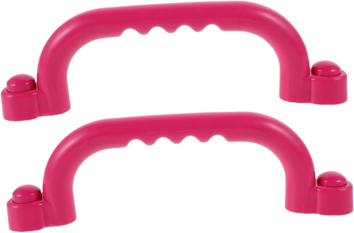 Speeltoestel Handgrepen - Klimgrepen Kinderen - Veilig Klimmen - Antislip Textuur - 24 cm Lengte - Roze
