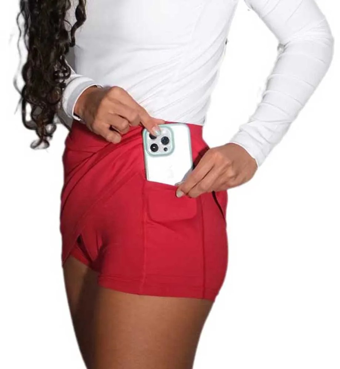 Tk Hockey Paulista Short Rood 140 cm Meisje