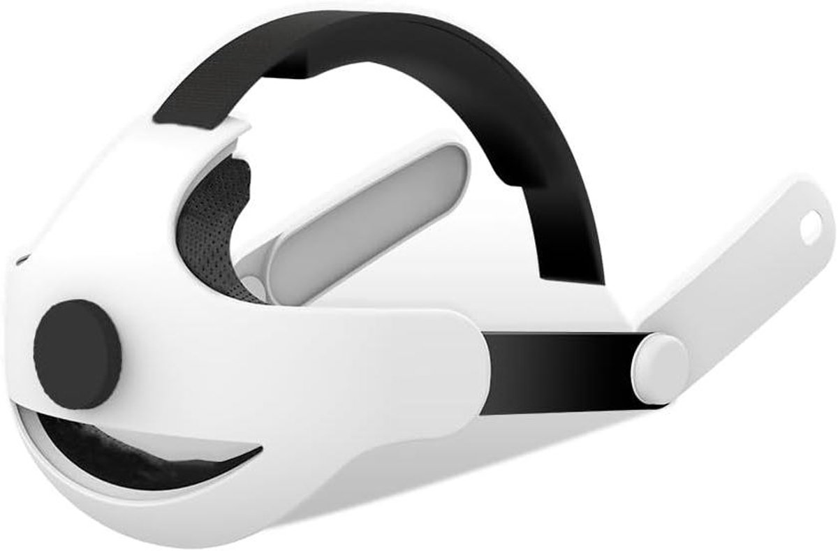 Verstelbare Hoofdband - VR Accessoire - Comfortabel Gamen - Flippable Ontwerp - Universeel - Zwart Wit