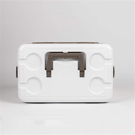 Viskist - Opbergbox Visser - Vismateriaal Opbergen - Isolerende Functionaliteit - 20L Capaciteit - Grijs — afbeelding 3