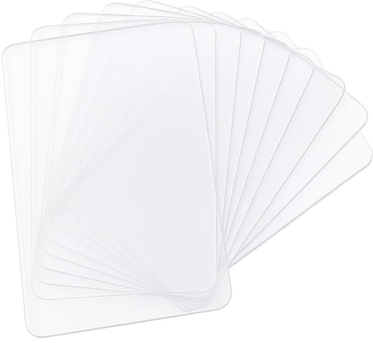 Acrylplaten Transparant - PMMA Platen Gieten Acryl - Creatieve Projecten - Afgeronde Randen - 10 x 15 cm - Transparant