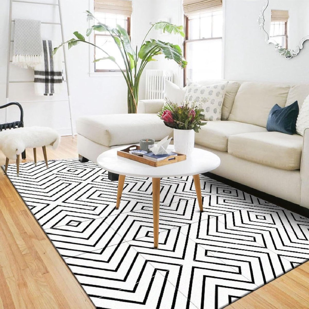 Vloerkleed Kortpolig - Woonkamer Tapijt - Huis Decoratie - Geschikt voor vloerverwarming -