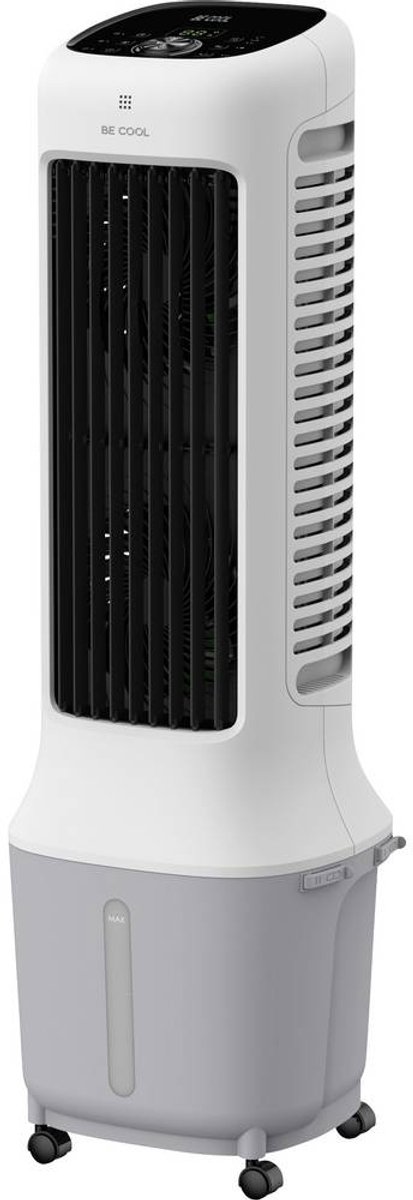 Be Cool Luchtkoeler 38 W (l x b x h) 279.2 x 308.5 x 938.2 mm Wit Bediening via App, Met afstandsbediening, LED-display
