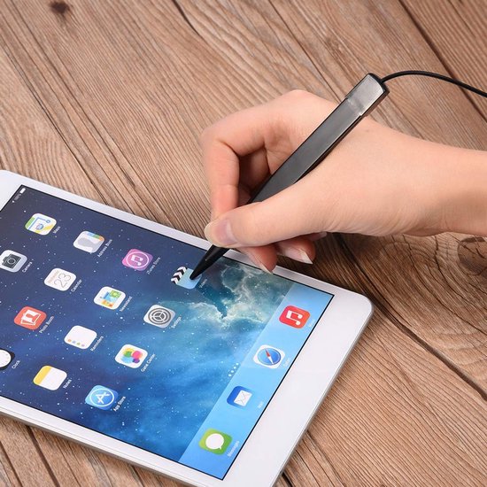 Solidchoice - Dailygoody - Stylus Pen - Capaciteitstouchscreen - Draagbaar - Geschikt voor Autonavigatie - Kunststof - Breed Compatibel — afbeelding 2