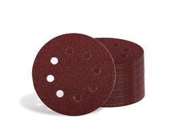 Einhell 492180 Schuurpapier voor excentrische schuurmachine Korrelgrootte (num) 80 (Ø x h) 125 mm x 13 cm 100 stuk(s)