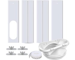 Window Seal Plate voor Mobiele Airconditioners - Verstelbare Raamkit - Afvoerslang voor Draagbare Airconditioning - Verstelbare Raamafdichting - Slider - Ventilatie voor Airconditioners