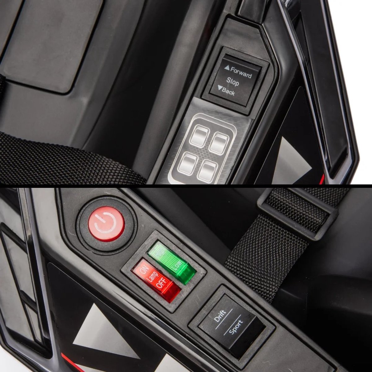 Audi Full Option Elektrische GoKart 6 tot 12 jaar – Officieel Gelicentieerde 24V Drift-Kart met Verstelbaar Frame & Bluetooth – Snelle Kinderkart met Soft-Start, LED-verlichting & EVA Voorwielen – Rood — afbeelding 3