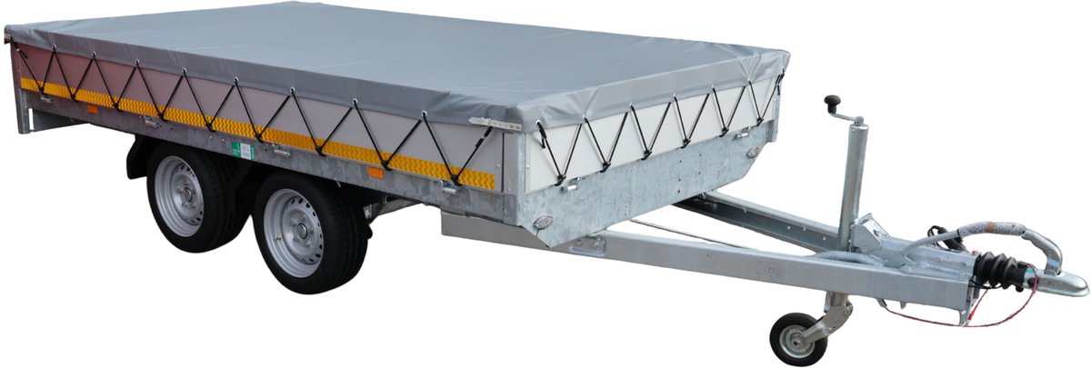 Vlakzeil op maat voor Eduard aanhanger - 310x160 cm - waterdicht – foto 3