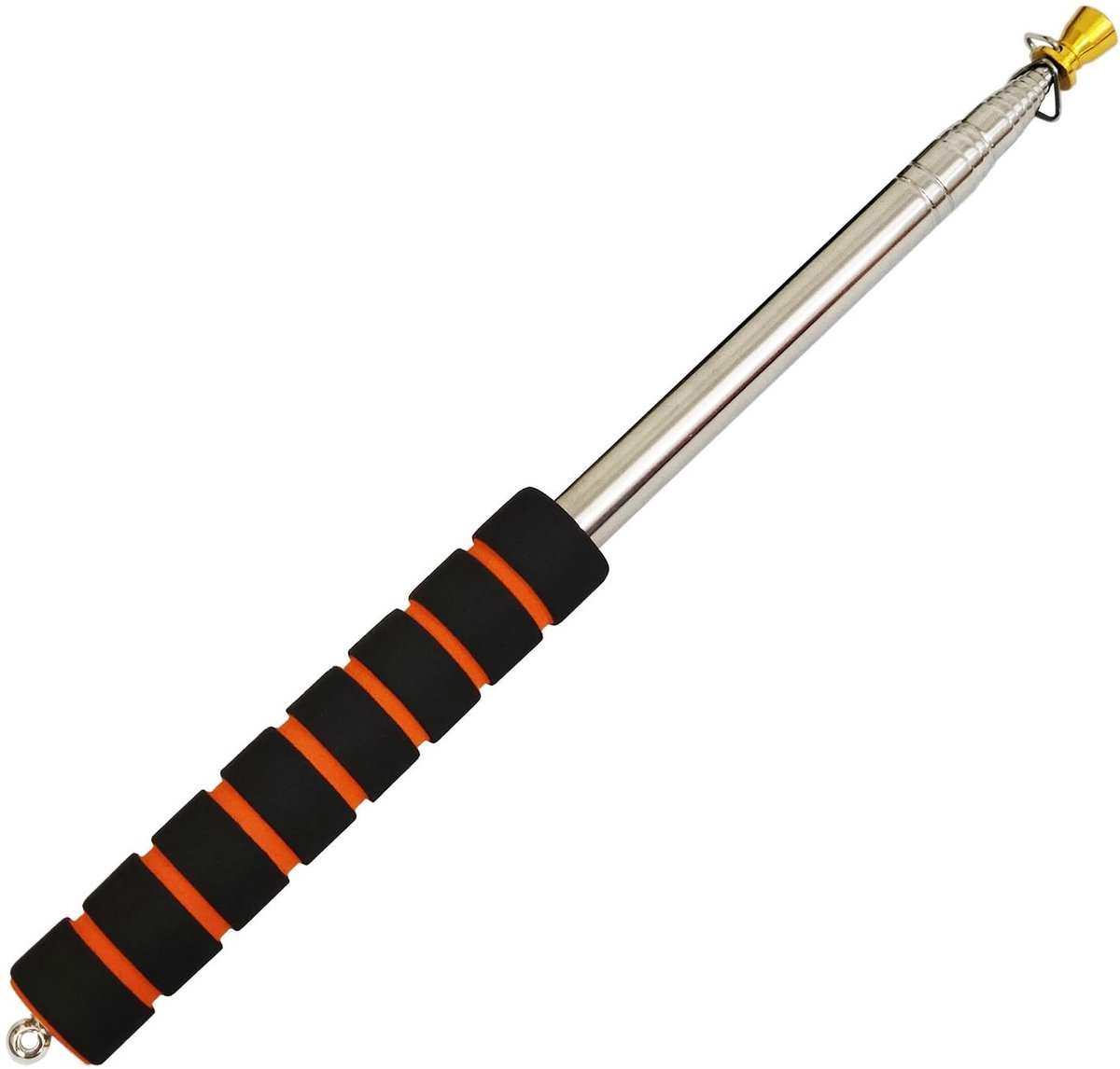 Dailygoods- Vlaggenstoel 3 Meter - Telescopisch - Duurzaam - Antislip Handgreep - Draagbaar - Geschikt voor Festivals - Vlaggenmast