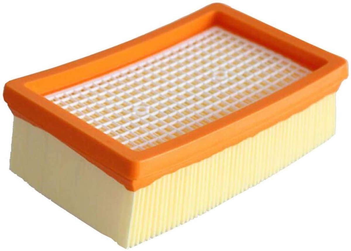 Dailygoods- Vouwfilter HEPA voor Kärcher stofzuiger - Stofzuigerfilter MV4/MV5/MV6/WD4/WD5/WD6 - Effectieve filtratie - Eenvoudige installatie - Afmetingen 159 x 101 mm