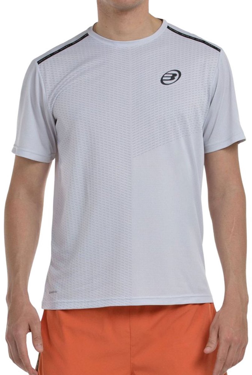 Bullpadel T-shirt Mesia Heren Grijs