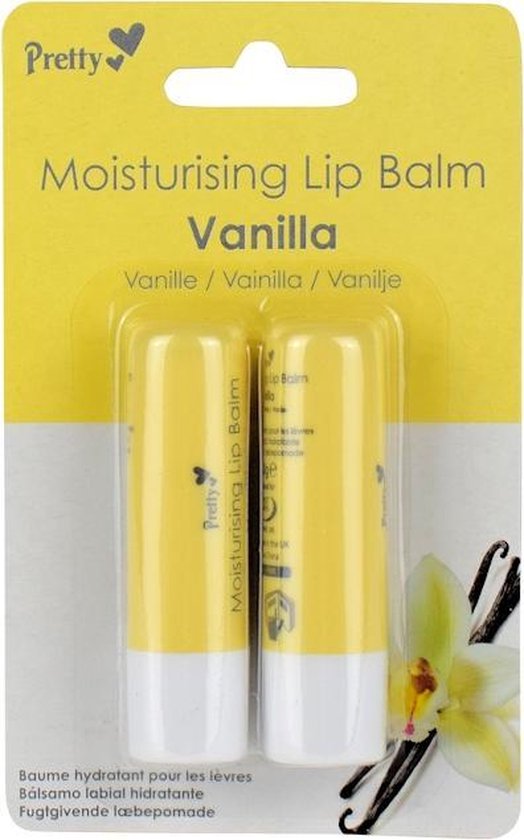 Pretty Moisturising Lip Balm Vanilla