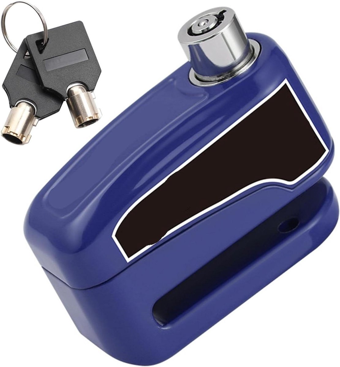 Motorslot - Schijfremslot - Diefstalpreventie - Waterdicht Aluminium - 8x6.3x3.5 cm - Blauw