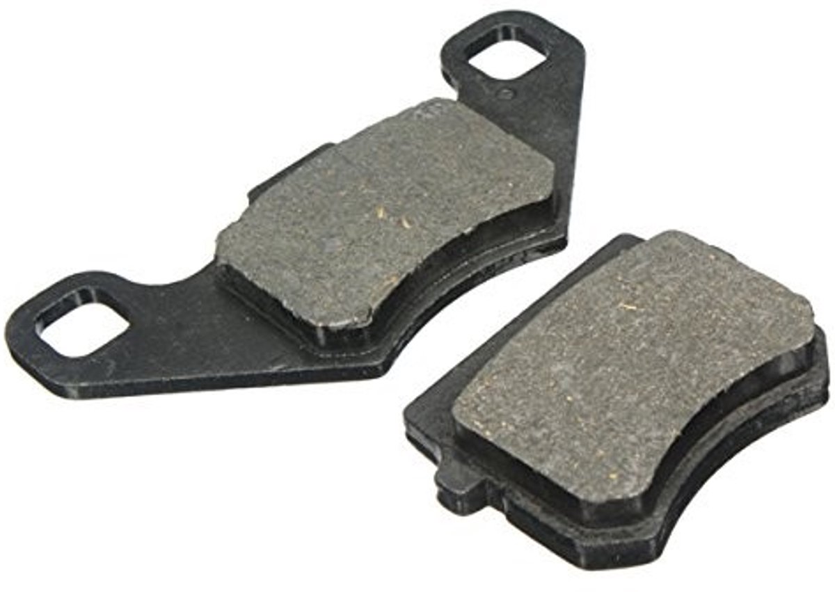 Dailygoods- Remblokken Hoogwaardige Kwaliteit - Remblokken Motorfiets - Geschikt voor Hydraulische Remsystemen - Afmetingen 85mm/42mm - Zwart - Metaal - Remschijven