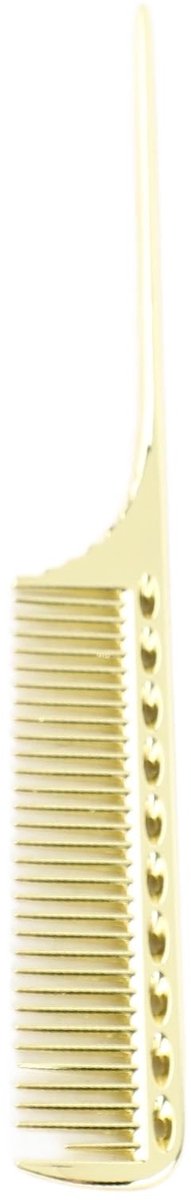 Dailygoods- Staartkam Lichtgewicht - Aluminium Kam - Kappersgereedschap - Ergonomische Handgreep - Gladde Tanden - Duurzaam Materiaal - Haarkam