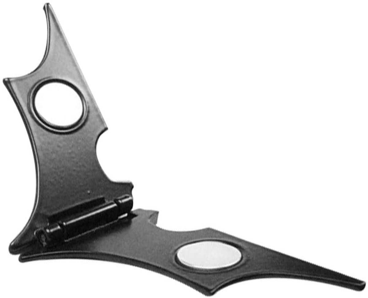 Dailygoods- Geldclip Minimalistisch - Metalen Bankbiljetklem - RVS Klem voor Geld - Lichtgewicht - Compact - 121 x 36 mm - Geldklem